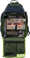 ultimate boardgame backpack multi functional carry backpacks and casual daypacks logo