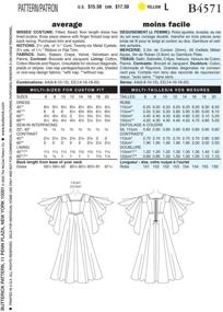 img 1 attached to BUTTERICK PATTERNS Misses Costume 6 8 10 12