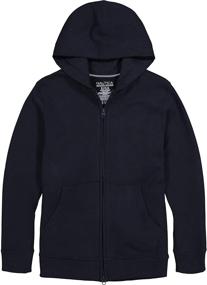 img 4 attached to 👦 Nautica Sensory-Friendly Full-Zip Sweatshirt for Boys in Heather, Ideal for Fashion Hoodies and Sweatshirts