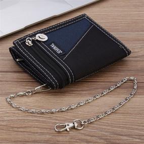 img 1 attached to Canvas OURBAG Trifold Wallets Fashion