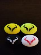 rafael tennis racket vibration dampeners logo