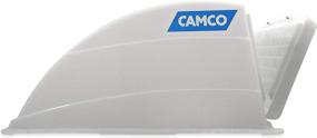 img 2 attached to Efficient Camco RV Roof Vent Cover: Optimal Air Ventilation for Your RV, Rain or Shine