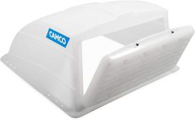 img 3 attached to Efficient Camco RV Roof Vent Cover: Optimal Air Ventilation for Your RV, Rain or Shine