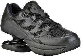 img 4 attached to Z CoiL Freedom Resistant Leather Tennis Men's Shoes and Athletic