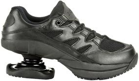 img 3 attached to Z CoiL Freedom Resistant Leather Tennis Men's Shoes and Athletic