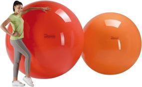 img 3 attached to Gymnic Megaball Activity Fitness Orange