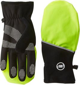 img 1 attached to 🧤 Средние желтые перчатки Manzella Men's Hatchback