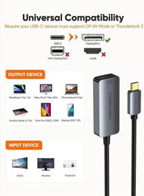 img 3 attached to 🔌 CableCreation DisplayPort Converter: Premium Aluminum Compatibility