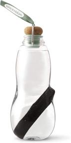 img 3 attached to 🍶 BPA Free Water Bottle: BLACK+BLUM Eau Good with Charcoal Filter, Traditional Japanese Binchotan Charcoal, Supercharge Hydration & Leak Proof, 800ml, Black