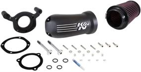 img 2 attached to 🚀 K&amp;N 63-1137 Performance Intake Kit in Sleek Black - Boost Your Engine's Performance!