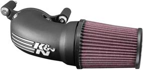 img 4 attached to 🚀 K&amp;N 63-1137 Performance Intake Kit in Sleek Black - Boost Your Engine's Performance!