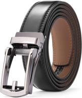 👔 kaermu genuine leather automatic men's belts – ultimate comfort accessories logo