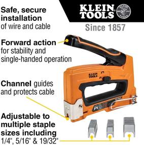 img 3 attached to 🔌 Klein Tools Staples Insulated Stapler: Efficient Insulation Stapling for Ensured Safety