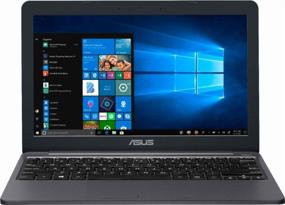 img 4 attached to 💻 Asus Vivobook E203MA - Thin & Lightweight 11.6” HD Laptop, Intel Celeron N4000, 4GB RAM, 64GB eMMC, Wi-Fi, HDMI, USB-C, Win 10