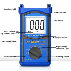 img 1 attached to Insulation Resistance INFURIDER YF 6688F Backlight