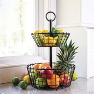 📦 enhance organization: member's mark wire grid 2-tier basket - ideal storage solution логотип