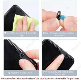 img 1 attached to Protect Your Privacy with Webcam Cover Slide - 6-Pack Ultra-Thin Camera Blockers for Laptop & Computer