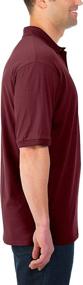 img 3 attached to Jerzees Men's SpotShield Stain Resistant Polo Shirts: Ultimate Protection for Short & Long Sleeve