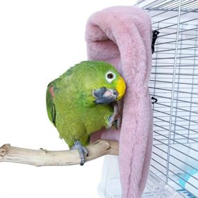 img 3 attached to QBLEEV Blanket，Parrot Toy，Small Cockatiel Lovebirds