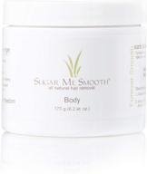 🌸 sugar me smooth body sugar wax – effective & painless hair removal, stripless, non-heating, water soluble solution for all skin & hair types with all-natural ingredients logo