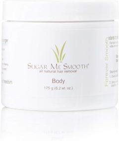 img 4 attached to 🌸 Sugar Me Smooth Body Sugar Wax – Effective & Painless Hair Removal, Stripless, Non-heating, Water Soluble Solution for All Skin & Hair Types with All-Natural Ingredients