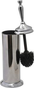 img 1 attached to Keena Chrome Toilet Brush with Stainless Steel Holder - Sleek Bathroom Cleaning Essential