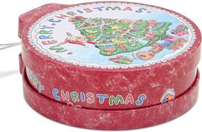 img 2 attached to 🍪 Christmas Cookie Tin Set (6 Designs, Pack of 6) - Ideal for Gift Giving, Candy, and Treats with Lids