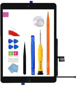 img 4 attached to 📱 iPad 7/8 Screen Replacement Glass Digitizer Kit for Model A2197 A2198 A2200 A2270 A2428 A2429 A2430 - Includes Full Tools and Optional Tempered Film