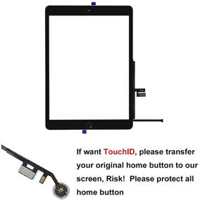 img 2 attached to 📱 iPad 7/8 Screen Replacement Glass Digitizer Kit for Model A2197 A2198 A2200 A2270 A2428 A2429 A2430 - Includes Full Tools and Optional Tempered Film