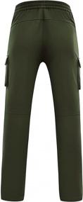 img 2 attached to 👖 Libin Women's Hiking Pants: Fleece Lined Snow Ski Pants for Winter Warmth and Water Resistance