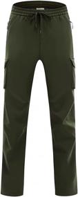 img 3 attached to 👖 Libin Women's Hiking Pants: Fleece Lined Snow Ski Pants for Winter Warmth and Water Resistance