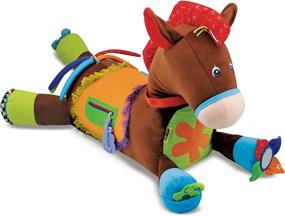 img 4 attached to 🏇 Giddy Up Activity Multi Sensory by Melissa & Doug