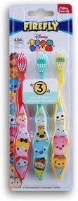 img 1 attached to Colorful Tsum Tsum Toothbrush Set - Pack of 3 Toothbrushes with Firefly Designs