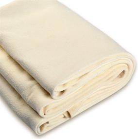 img 4 attached to 🚗 TORRAMI 19 x 31 inch Leather Chamois Cloth Natural Fabric Shammy Drying Towel for Car Wash Care - Vehicle Cleaning Accessories