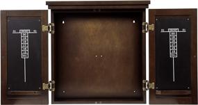 img 4 attached to Classic American Legend Traditional Dartboard Cabinet: Timeless Excellence for Dart Enthusiasts