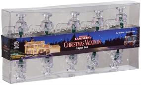 img 4 attached to 🦌 Enhance Your Holiday Decor with National Lampoon's Christmas Vacation Kurt Adler UL 10-Light Wally World Moose Mug Light Set