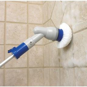 img 2 attached to 🧽 TurboScrub Pro: Quickie Tub N' Tile Power Scrubber for Effortless Cleaning