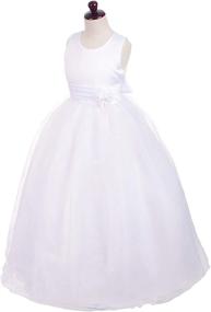 img 2 attached to 👗 Dressy Daisy Girls' Wedding Dresses & Pageant Clothing