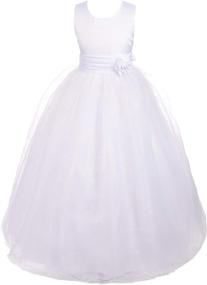 img 4 attached to 👗 Dressy Daisy Girls' Wedding Dresses & Pageant Clothing