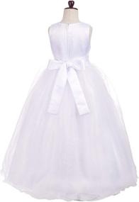 img 3 attached to 👗 Dressy Daisy Girls' Wedding Dresses & Pageant Clothing