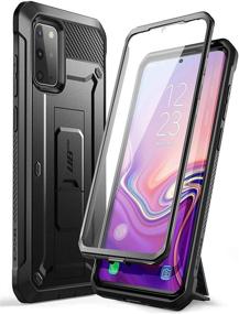 img 4 attached to 📱 SUPCASE UB Pro Series Samsung Galaxy S20 Plus 5G Case: Rugged Holster & Kickstand with Screen Protector (Black)