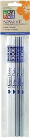 img 1 attached to 🖍️ 4-Pack of Water-Soluble Chalk Marking Pencils in White & Silver