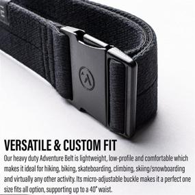 img 3 attached to Arcade Womens Elastic Stretch Belts Men's Accessories