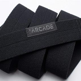img 2 attached to Arcade Womens Elastic Stretch Belts Men's Accessories