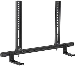 img 4 attached to 🔊 Heavy Duty Soundbar Wall Mount - Mounting Dream MD5428: Adjustable TV Bracket for Sound Bars Up to 26.5 LBS, Extends 3.44”-6.06”, No-Slip Base Holder