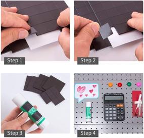 img 2 attached to 🧲 Magnetic Squares Adhesive Whiteboards by RKZCT: Innovative Stick-On Solution for Versatile Organization