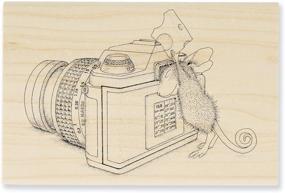 img 1 attached to Stampendous Stamp House Mouse Cheese