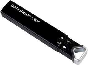 img 2 attached to 💪 iStorage datAshur PRO² 64 ГБ Безопасный флеш-накопитель - сертифицированный по стандарту FIPS 140-2 уровня 3 - защищенный паролем, устойчивый к пыли и воде, портативный накопитель с аппаратным шифрованием военного уровня, USB 3.2 IS-FL-DP2-256-64: высокоуровневое решение для портативного хранения данных.