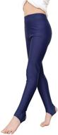 🩰 speerise girls high waist stirrup ballet dance leggings for kids – ideal for workout logo