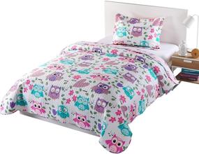 img 4 attached to MarCielo Bedspread Blanket Printed Coverlet Bedding